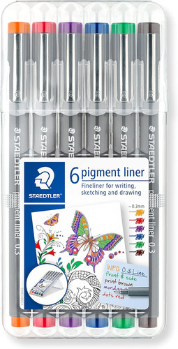 Pigment liner penne gel - pigment,