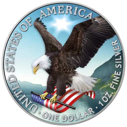 Moneta argento silver eagle - argento,