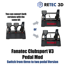 Mod per pedali Fanatec Clubsport V3 da convertire a due pedali