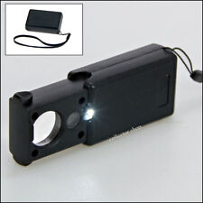 SAFE LENTE D'INGRANDIMENTO A LED E LAMPADINA UV 30x E 60x PER MONETE