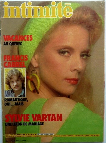 Mag intimite 1984 - 1984:, sylvie