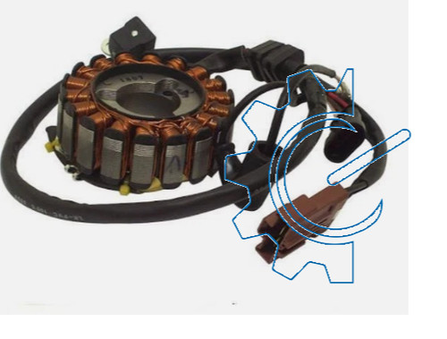 58070r statore completo - 58070r,