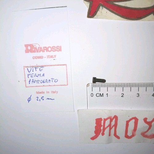 Rivarossi ricambio vite ferma - rivarossi-ricambio-vite,