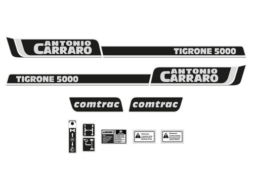 Kit adesivi trattore antonio - kit,