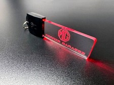 Logo led light keyring - led,
