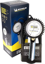 ITALMATIC Michelin  manometro gonfiaggio gomme 3030016 + stringhe vettura auto