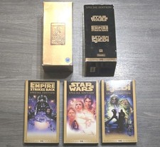 Star Wars Trilogy VHS Tapes