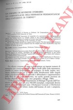 PISTARINO Annalaura - Un esempio di revisione d'erbario: le Campanulaceae dell'