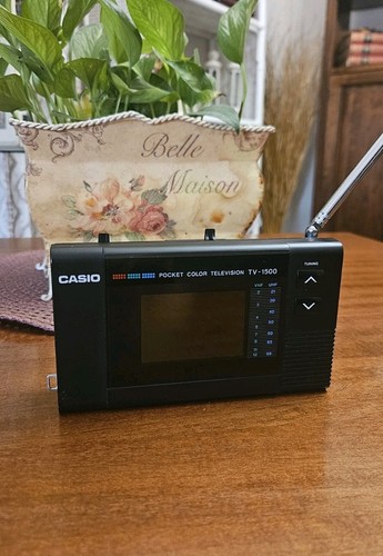 Casio pocket color television - pocket,