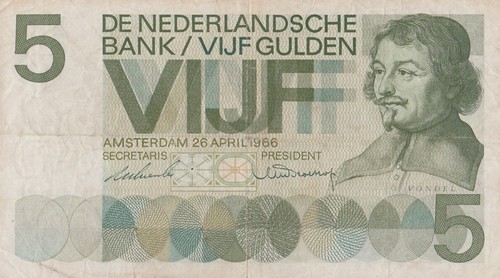 Olanda banconota gulden 1966 - olanda,