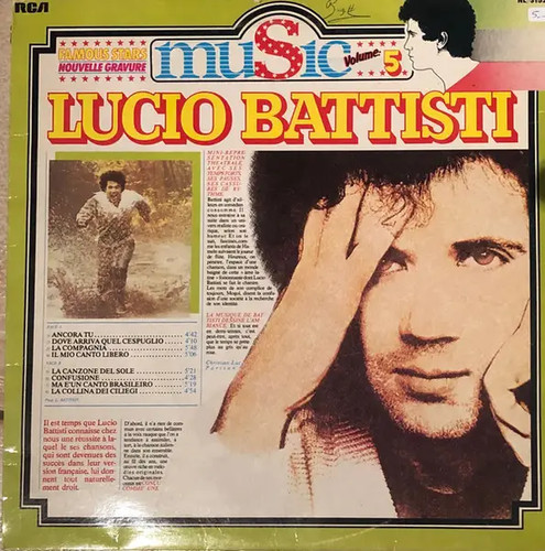 Lucio battisti french pressing - lucio,