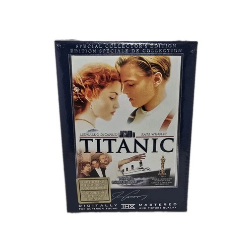 Titanic dvd 1997 - titanic, box