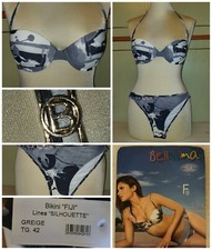 Costume BAGNO?bikini?BELLISSIMA 2 pezzi ITALY❗️pushup ferretto Tg.42B spiaggia