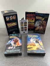 Back To The Future VHS Trilogy Limited Edition Box Set (1 & 2 SEALED)