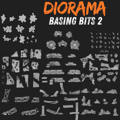 Basing bits diorama per - 2,