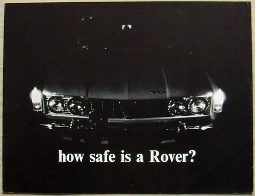 Rover 2000tc safety design usa - design,