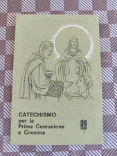Catechismo per la Prima Comunione e Cresima, Libretto, Ed. Paoline, Catania