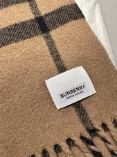 Burberry Sciarpa Unisex Beige