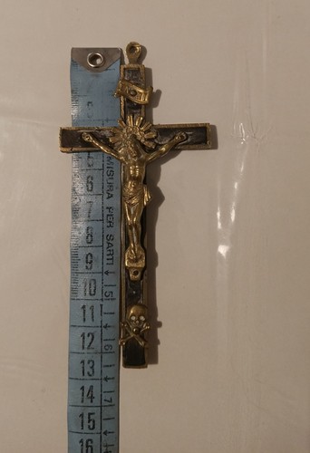 Crocifisso antico legno - , e