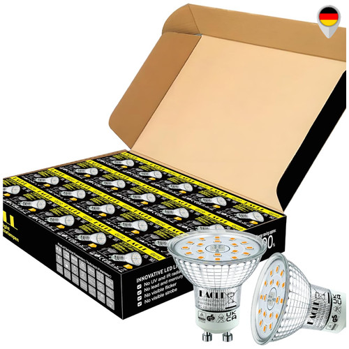 Gu10 led bianco caldo - gu10,