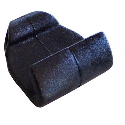 Gancio nylon nero per - gancio, gommoni