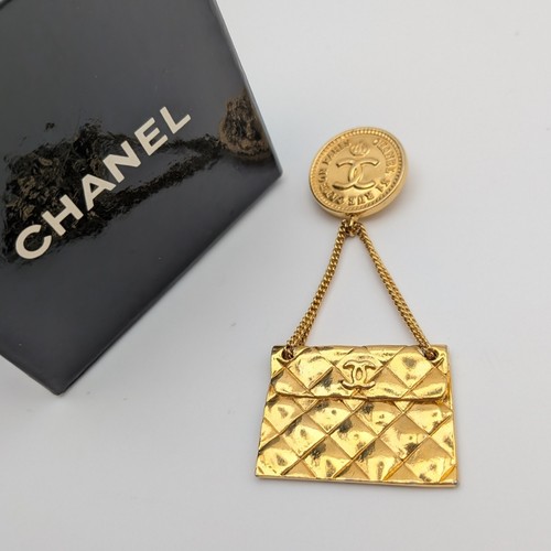 Spilla chanel motivo - spilla, borsa