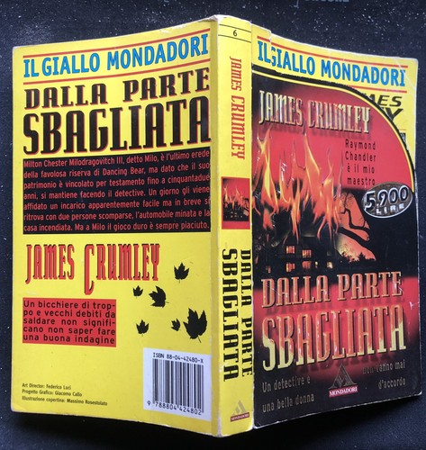 James crumley dalla parte - -,