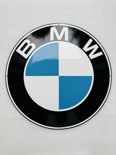 Targa smaltata bmw moto - targa, auto