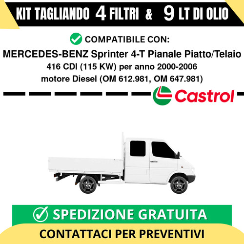Tagliando per mercedes benz - tagliando,