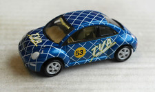 Johnny Lightning 1998 VW Volkswagen New Beetle Custom blu metallizzato TVA Auto '98