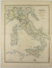 ITALIA DAL 1270 AL 1450. Maggi Cesare. 1859