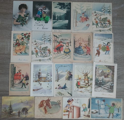 Lotto cartoline augurali - di,