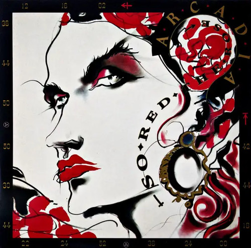Arcadia red the rose - red,
