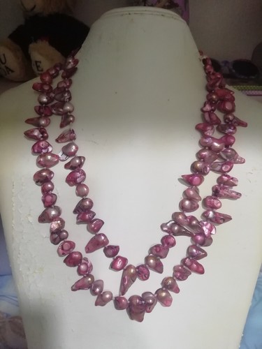 Lunga collana perle - lunga,