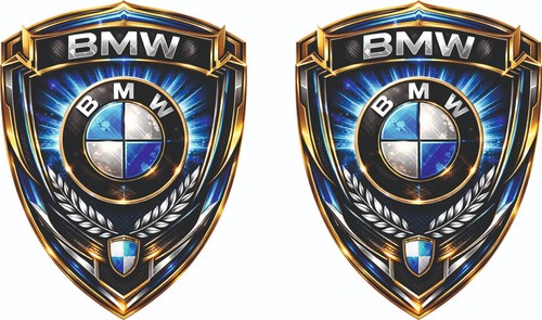 Adesivo bmw 2x57mm 72mm - adesivo,