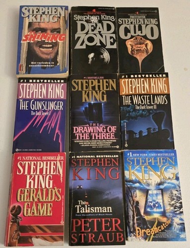 Stephen king paperbacks the - 9,