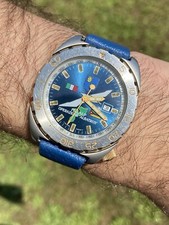 Orologio Watch North Eagles Operazione Albatros Quartz Diver Sub Vintage Swiss