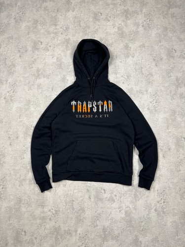 Trapstar black hoodie big - black,