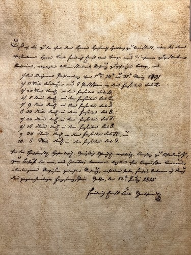 1815 originale antico