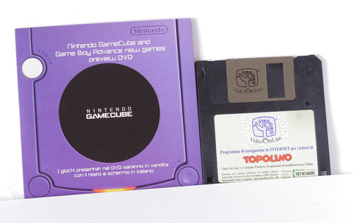 Floppy disk video on - 3,5,
