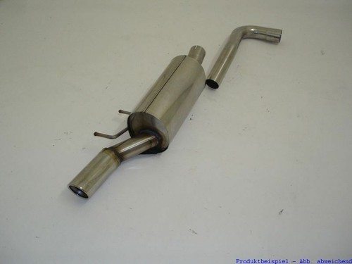 Scarico sportivo fms acciaio - scarico,