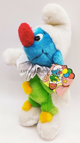 Peyo puffi peluche clown - puffi,