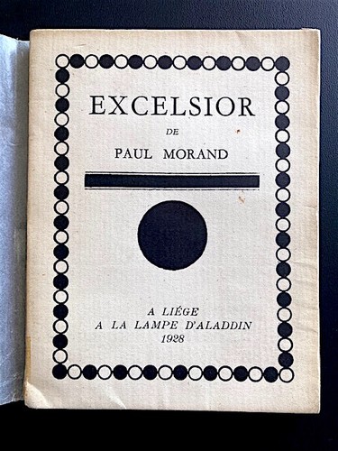 Paul morand excelsior - paul,