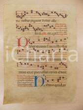1600 ca ANTIFONARIO ROMANO