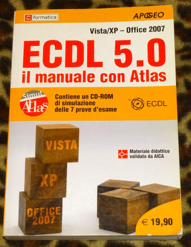 Ecdl manuale con atlas - manuale,