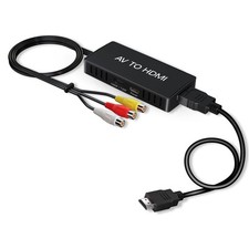 VIXLW Adattatore da RCA a HDMI da AV a HDMI convertitore audio video 1080P