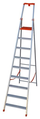 Scala alluminio forbice - alluminio,