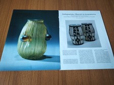 MAESTRI DEL VETRO JOSEF HOFFMANN KOLOMAN MOSER WIENER WERKSTATTE WITWE LOETZ