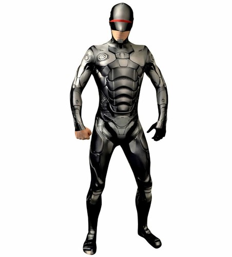 Morphsuit robocop adulto - morphsuit,