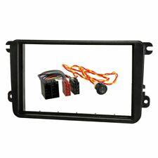 PLASTICA AUTORADIO DOPPIO 2 DIN VW GOLF V VI ... da 188x113 mm bypass CAN BUS